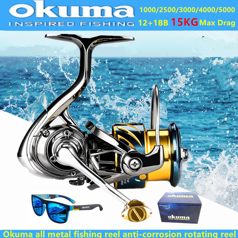 Okuma All Metal Fishing Reel 1 - Daiwa Reel Bg 评论和价格