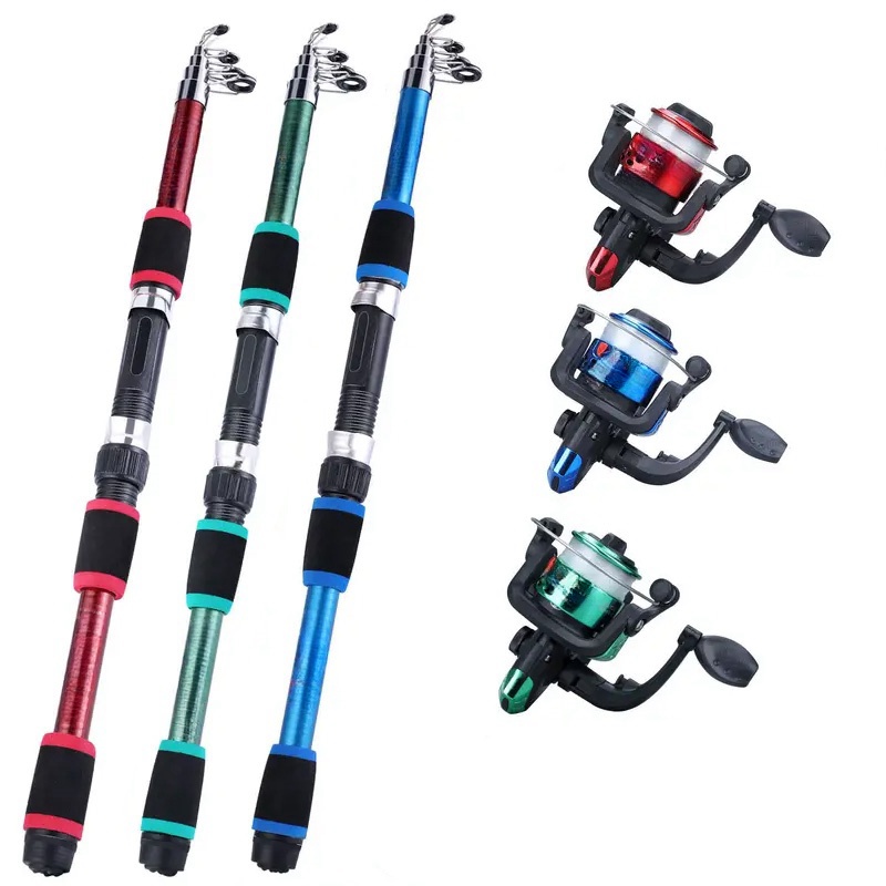 Fishing Pole Set Full Kits Wit - Fishing Rod Surf 评论和价格