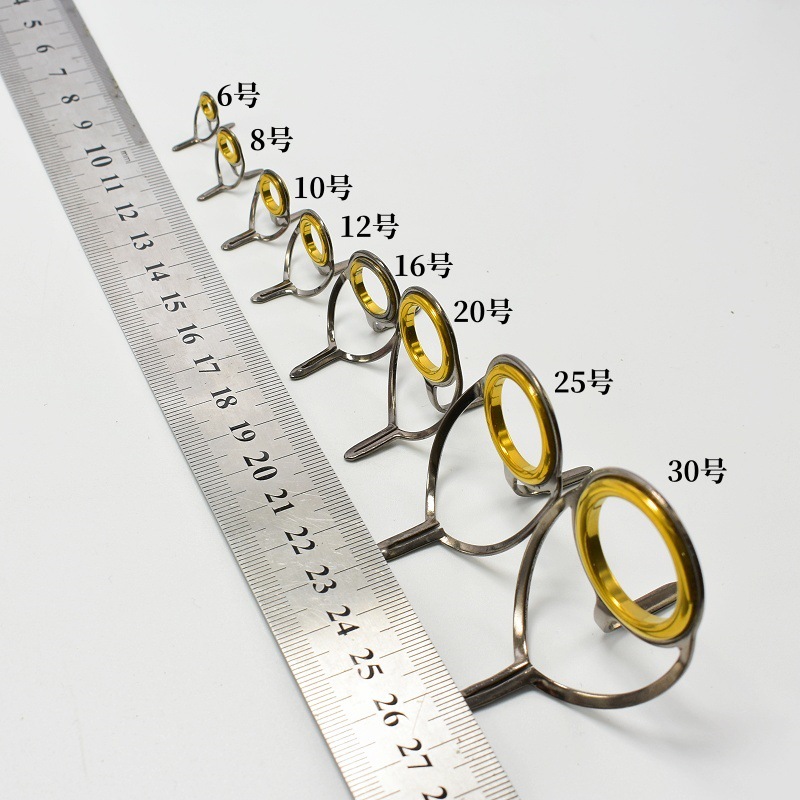 8Pcs Fishing Tackle Stainless  - Fishing Rod Tip Replacement 评论和价格