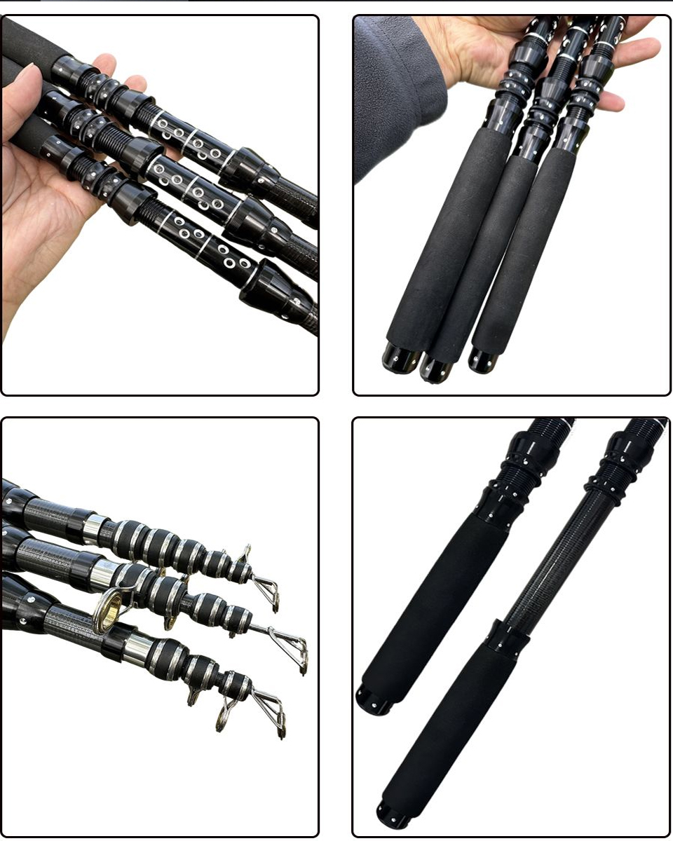 1.8/2.1/2.4/2.7/3.0M Telescopi - Fishing Rod Surf 评论和价格