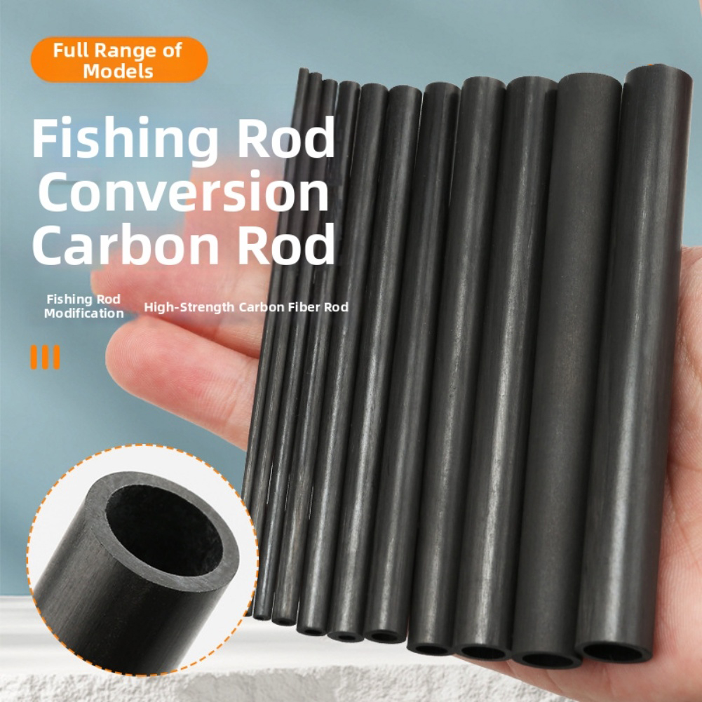 10cm Black Hollow Carbon Fiber - Fishing Rod Tip Replacement 评论和价格